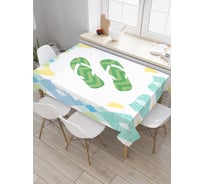 Прямоугольная скатерть JoyArty Вьетнамки в готовности из сатена tc_3959_120x145