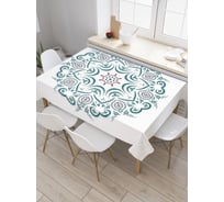Прямоугольная скатерть JoyArty Волнительный узор из сатена tc_21224_120x145