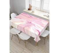 Прямоугольная скатерть JoyArty Сияние мрамора из сатена tc_37012_120x145