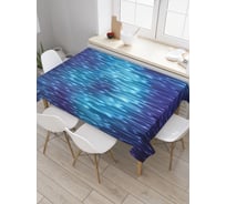 Прямоугольная скатерть JoyArty Дождевая стена из сатена tc_19788_120x145
