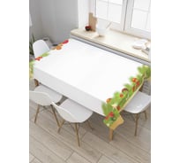 Прямоугольная скатерть JoyArty Для рождественского поздравления из сатена tc_37074_120x145