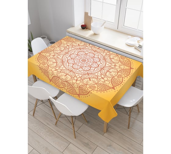 Прямоугольная скатерть JoyArty Галактический узор из сатена tc_21184_120x145 1