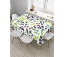 Прямоугольная скатерть JoyArty Наложение листьев из сатена tc_28406_120x145