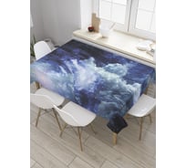 Прямоугольная скатерть JoyArty Небесная абстракция из сатена tc_25371_120x145