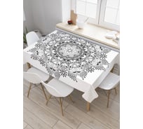 Прямоугольная скатерть JoyArty Звездная символика из сатена tc_21189_120x145