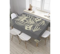 Прямоугольная скатерть JoyArty Карточный король из сатена tc_27729_120x145