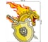 Прямоугольная скатерть JoyArty Дракон и щит из сатена tc_36669_120x145 6