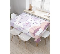 Прямоугольная скатерть JoyArty Дождь начинается из сатена tc_19797_120x145