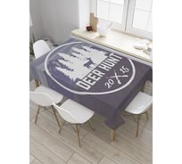 Прямоугольная скатерть JoyArty Глубокая охота из сатена tc_35784_120x145