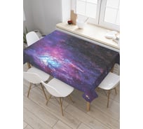 Прямоугольная скатерть JoyArty Звездное скопление из сатена tc_22414_120x145