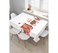Прямоугольная скатерть JoyArty Пряничный паровозик из сатена tc_24120_120x145