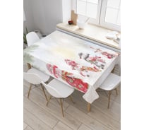 Прямоугольная скатерть JoyArty Зимние празднования из сатена tc_21492_120x145