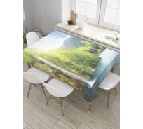 Прямоугольная скатерть JoyArty Скопление водопадов из сатена tc_8297_120x145