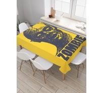 Прямоугольная скатерть JoyArty Зомби мертвец из сатена tc_36395_120x145