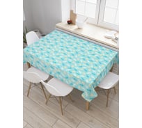 Прямоугольная скатерть JoyArty Сердечные отношения из сатена tc_31813_120x145