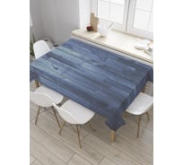 Прямоугольная скатерть JoyArty Дощатый забор из сатена tc_35344_120x145