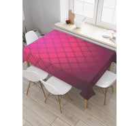 Прямоугольная скатерть JoyArty Вышитый пазл из сатена tc_22130_120x145