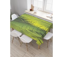 Прямоугольная скатерть JoyArty Много папоротника из сатена tc_20021_120x145