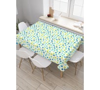 Прямоугольная скатерть JoyArty Сердце событий из сатена tc_29227_120x145