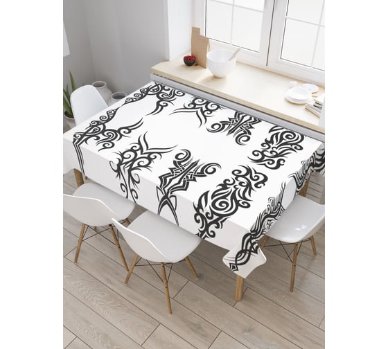 Прямоугольная скатерть JoyArty Выбор татуировки из сатена tc_22195_120x145 1