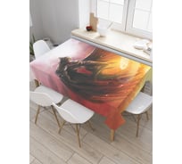 Прямоугольная скатерть JoyArty Небесная высь из сатена tc_19147_120x145