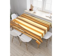 Прямоугольная скатерть JoyArty Высокий лес из сатена tc_37652_120x145