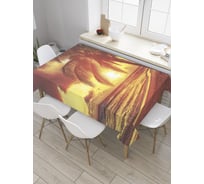 Прямоугольная скатерть JoyArty Знойное солнце из сатена tc_32520_120x145