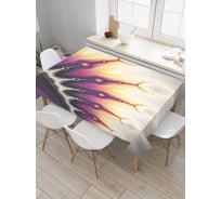 Прямоугольная скатерть JoyArty Иллюзионное сочетание из сатена tc_21585_120x145