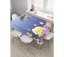 Прямоугольная скатерть JoyArty В своей стихии из сатена tc_32202_120x145