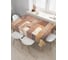 Прямоугольная скатерть JoyArty Гармония досок из сатена tc_23506_120x145 1