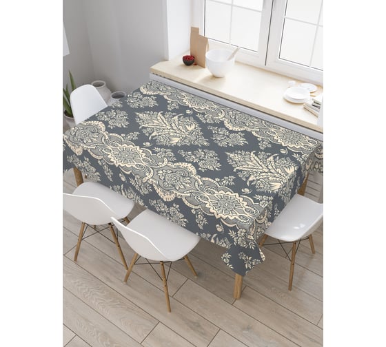 Прямоугольная скатерть JoyArty Восточный орнамент из сатена tc_29702_120x145 1