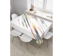Прямоугольная скатерть JoyArty Диагональные полосы из сатена tc_27893_120x145