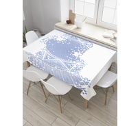 Прямоугольная скатерть JoyArty Звездные банты из сатена tc_31019_120x145