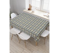 Прямоугольная скатерть JoyArty Стильная геометрия из сатена tc_28994_120x145