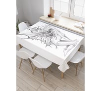 Прямоугольная скатерть JoyArty Дикая фея из сатена tc_21831_120x145