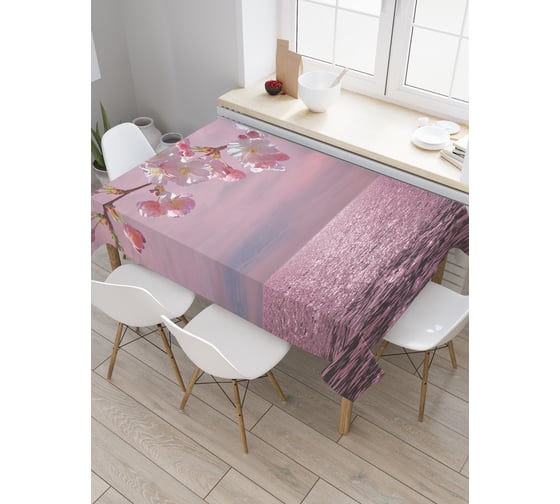 Прямоугольная скатерть JoyArty Морская арка из сатена tc_3461_120x145 1