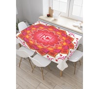 Прямоугольная скатерть JoyArty Муладхара чакра из сатена tc_18759_120x145