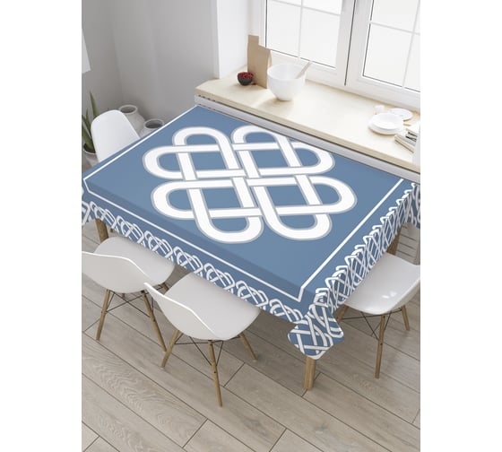 Прямоугольная скатерть JoyArty Кельтский узел из сатена tc_35562_120x145 1