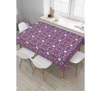 Прямоугольная скатерть JoyArty Калейдоскоп из сатена tc_31058_120x145