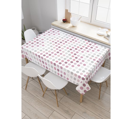 Прямоугольная скатерть JoyArty Скрытые зигзаги из сатена tc_23321_120x145 1