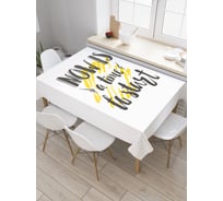 Прямоугольная скатерть JoyArty Время стартовать из сатена tc_33097_120x145