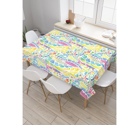 Прямоугольная скатерть JoyArty Природный мираж из сатена tc_29751_120x145 1