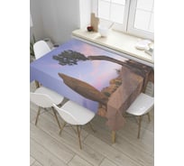 Прямоугольная скатерть JoyArty Долина странностей из сатена tc_8915_120x145