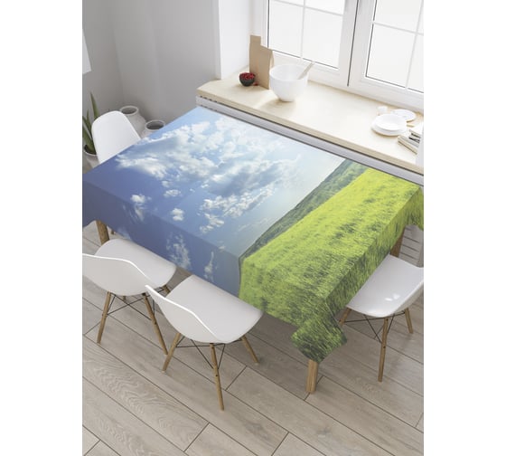 Прямоугольная скатерть JoyArty Дикие луга из сатена tc_32771_120x145 1