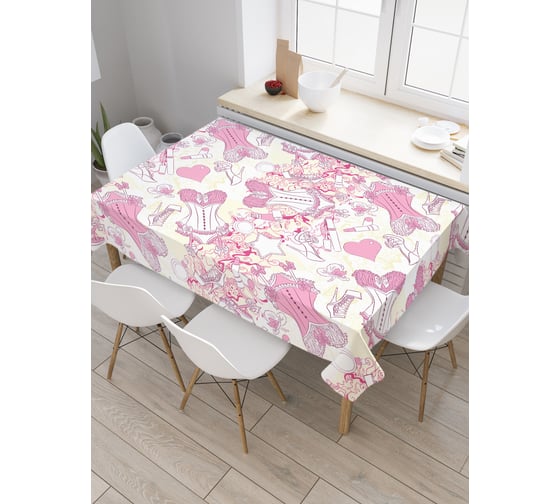 Прямоугольная скатерть JoyArty Стильные корсеты из сатена tc_19074_120x145 1