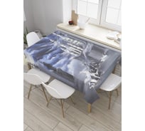 Прямоугольная скатерть JoyArty Замок Дракулы из сатена tc_28585_120x145