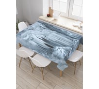 Прямоугольная скатерть JoyArty Длительная мерзлота из сатена tc_21807_120x145