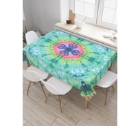 Прямоугольная скатерть JoyArty Галактическая скорость из сатена tc_20348_120x145