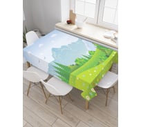 Прямоугольная скатерть JoyArty Природа живет из сатена tc_29370_120x145