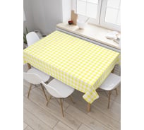 Прямоугольная скатерть JoyArty Солнечная решетка из сатена tc_14013_120x145